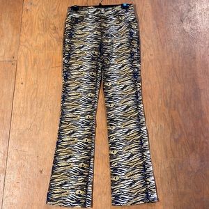 Stunning animal print pants!   Dress up or down.